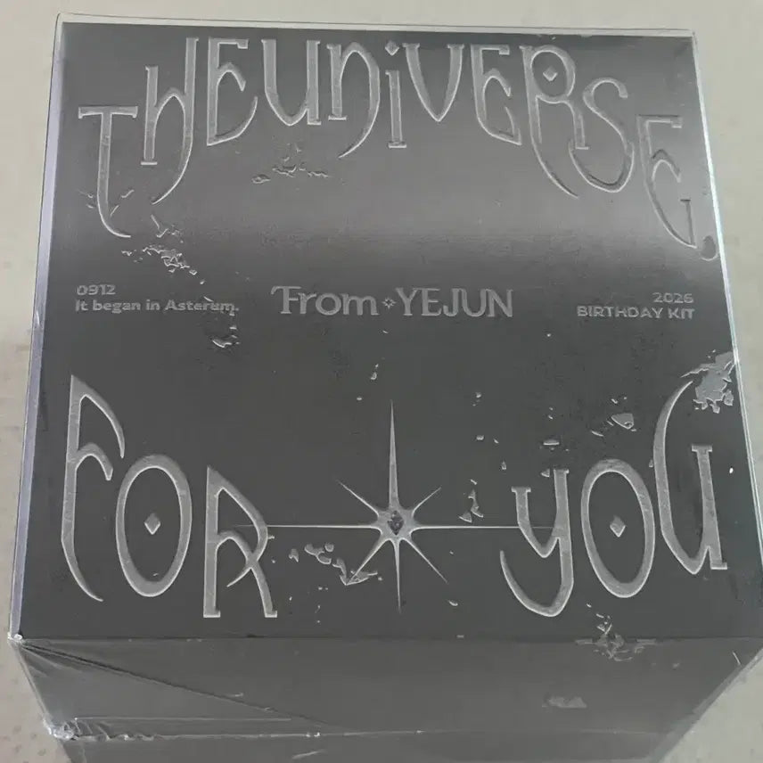 [BUNJANG] SEVENTEEN Jun Birthday Kit Ring Sealed / 예준이 생일키트 반지 미개봉
