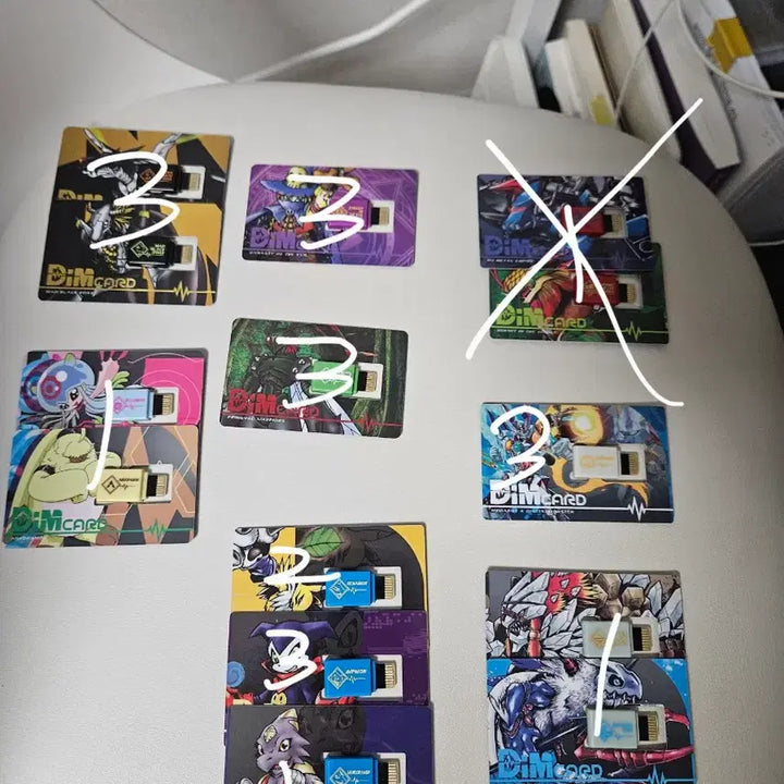 [BUNJANG] Vital Bracelet Dim Card Bundle / 각종 바이탈브레스 딤카드 dim카드 팝니다