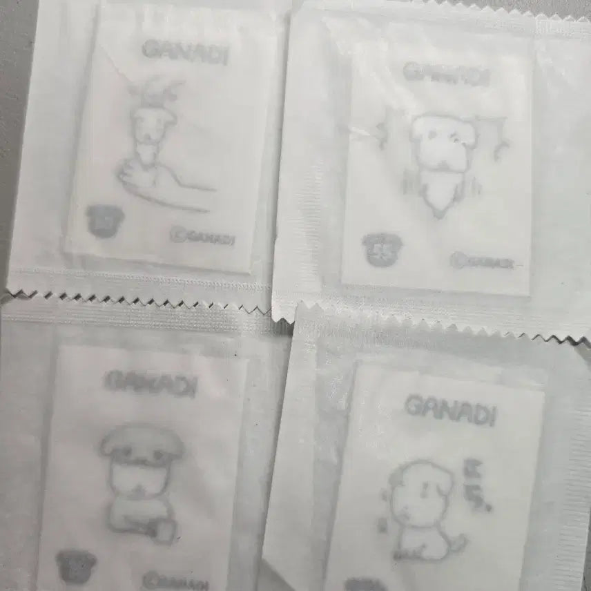 [BUNJANG] Ganadi Sticker Bundle Set / 가나디 띠부씰 일괄
