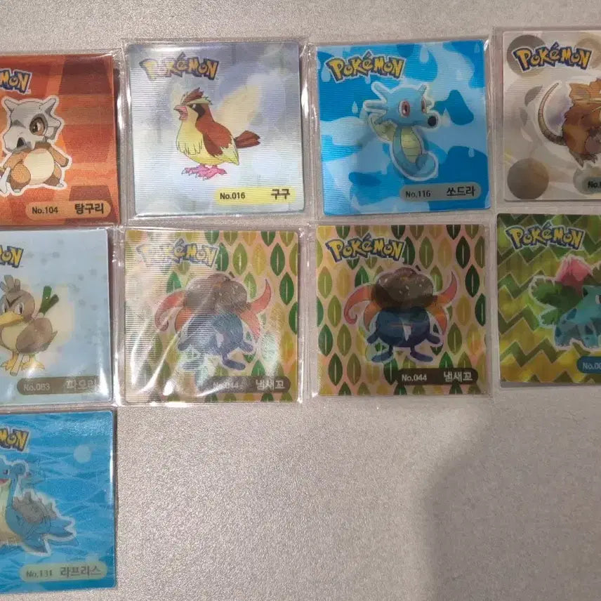 [BUNJANG] Pokemon Hologram Card Bundle Set / 포켓몬 홀로그램 카드