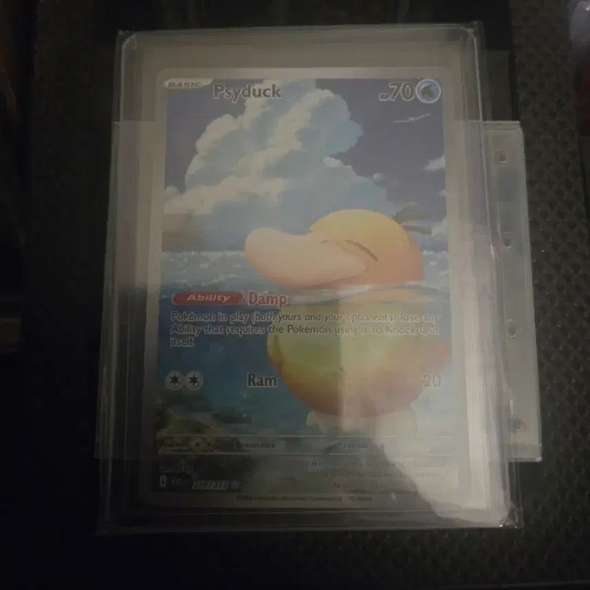 [BUNJANG] Pokemon Card Golduck Graded Card / 포켓몬 카드 고라파덕 카드 등급용