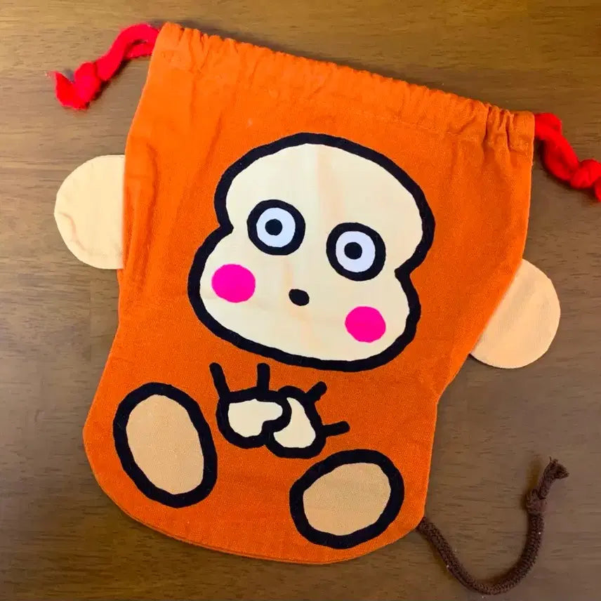 [BUNJANG] 1992 Sanrio Monkeychi Pouch / 92년도 산리오 고전 몽키치 파우치