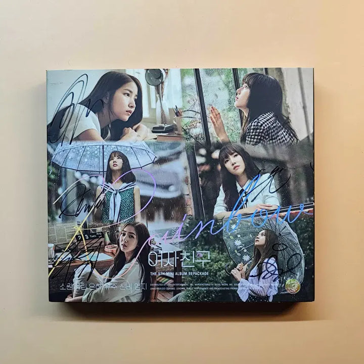 [BUNJANG] GFRIEND Signed Mini 5th Repackage Album RAINBOW / [친필사인] 여자친구(GFRIEND) 미니 5집 리패키지 RAINBOW 친필 사인 앨