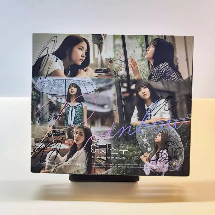 [BUNJANG] GFRIEND Signed Mini 5th Repackage Album RAINBOW / [친필사인] 여자친구(GFRIEND) 미니 5집 리패키지 RAINBOW 친필 사인 앨