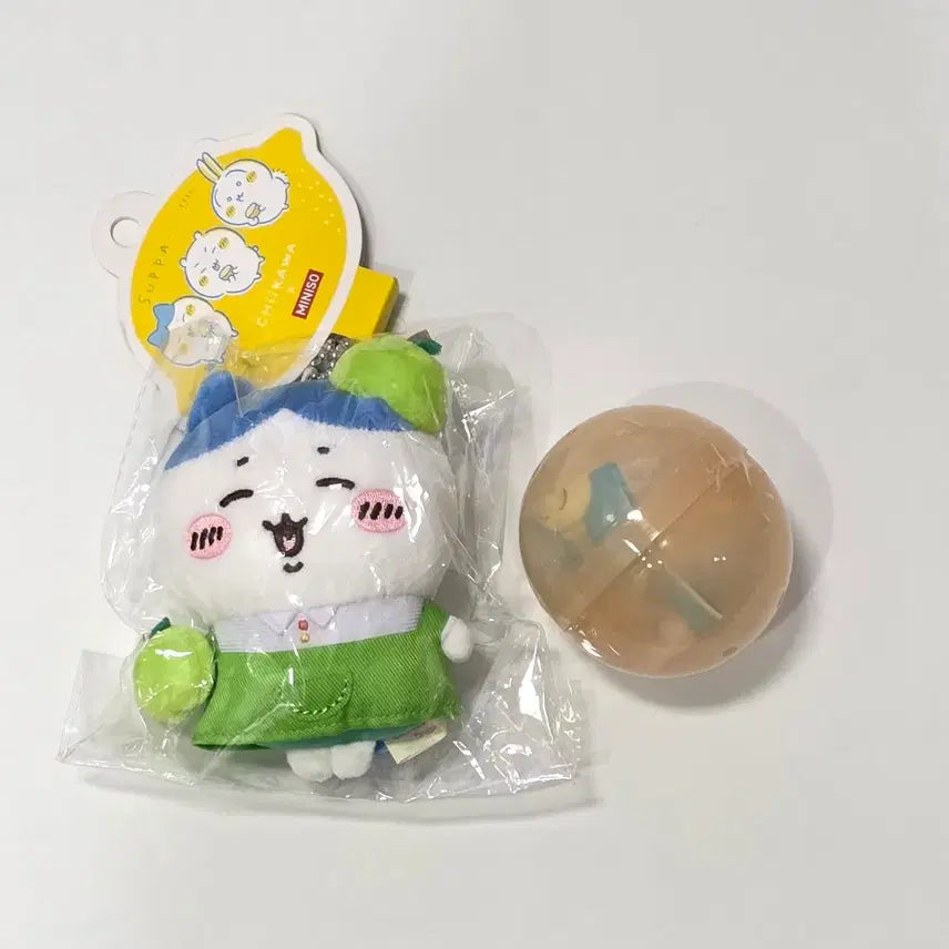 [BUNJANG] Hachware &amp; Shimajiro Miniso Fruit Clerk Mascot Gachapon Bundle / 하치와레 미니소 과일 점원 마스코트, 시마지로 타베모노 가챠