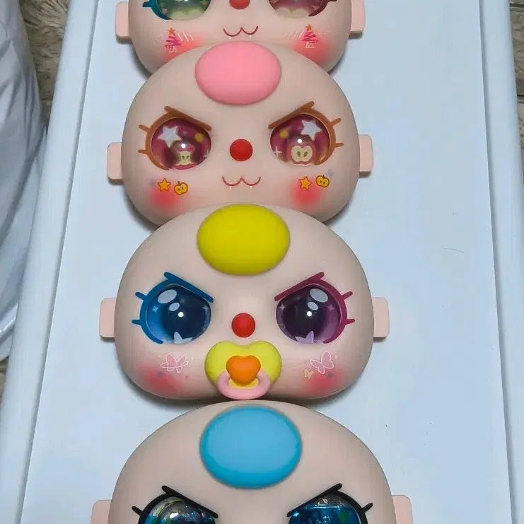 [BUNJANG] Babyz 400% Figure Bundle Set (4 pcs) / 베이비쓰리 정품 400% 4개 얼굴 일괄