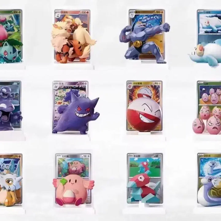 [BUNJANG] Pokemon Card Illustration Figure Collection / 포켓몬 카드 일러스트레이션 피규어 컬렉션 미개봉 일판