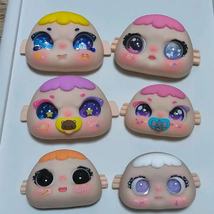 [BUNJANG] Baby 3 J-mo Face Bundle Set / 베이비쓰리 지이모 얼굴 일괄 6개 세트