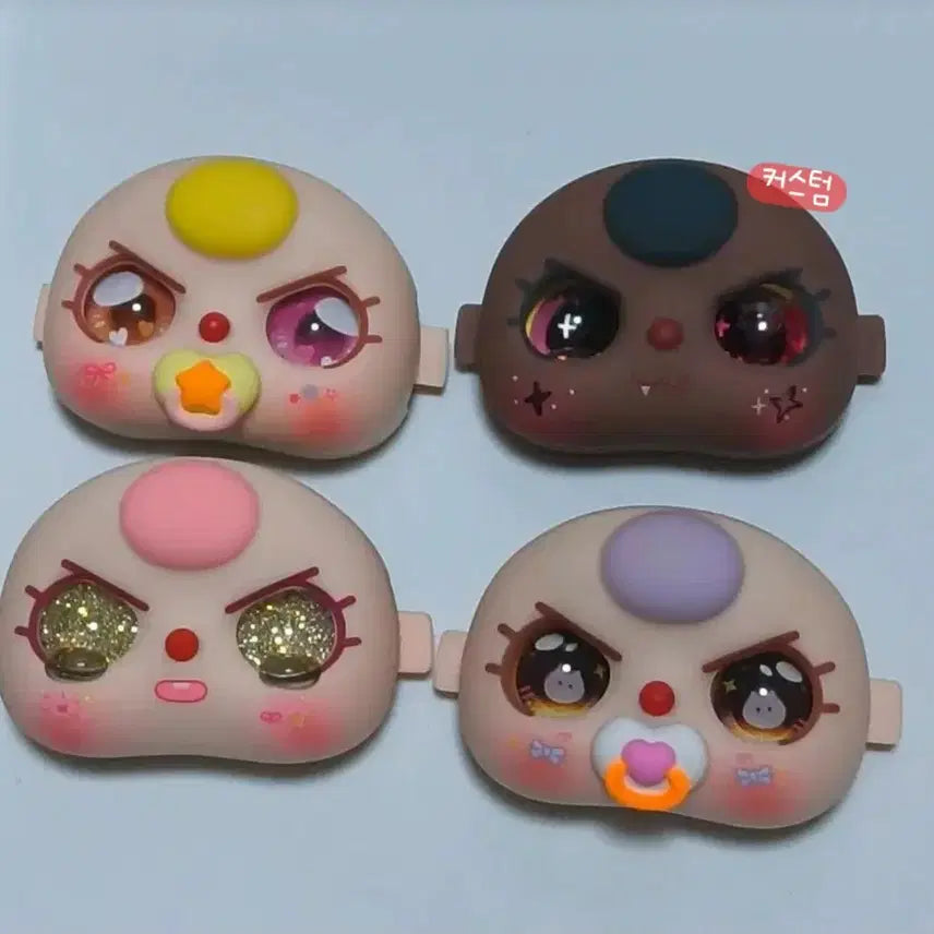 [BUNJANG] Baby Three Official + Custom Tanning Heads Bundle / 베이비쓰리 정품3개 +커스텀 태닝1개 얼굴 4개 일괄 80%