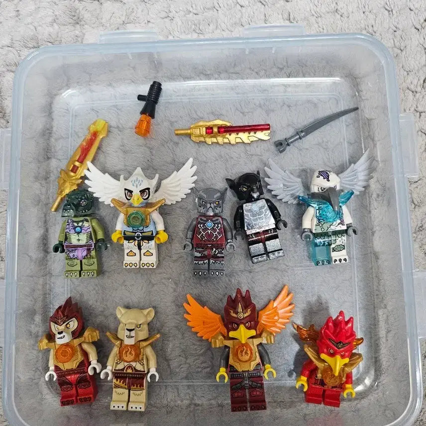 [BUNJANG] LEGO Legends of Chima Figures 8-Piece Bundle / 레고 키마 피규어 8개