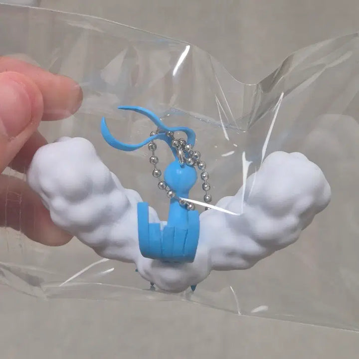 [BUNJANG] Pokemon Figure Ball Chain Keyring - Corphish / 포켓몬 피규어 볼체인 키링 파비코리