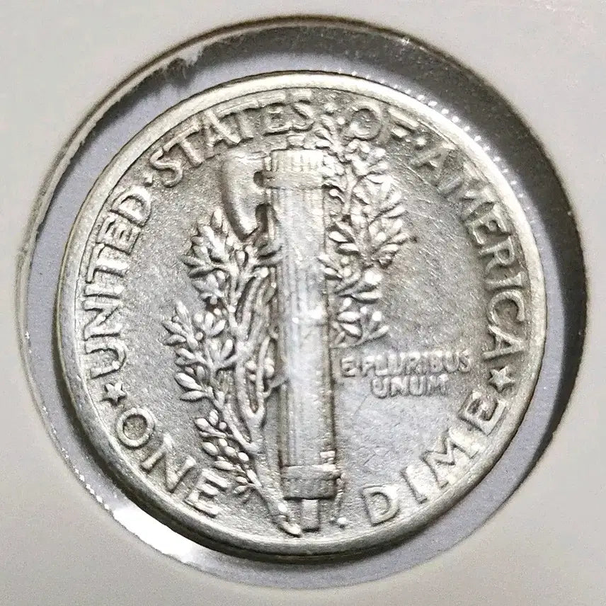 [BUNJANG] USA 1939 Mercury Dime Silver Coin / (은화)미국 1939년 10센트 머큐리 다임 (동전.외국주화)03