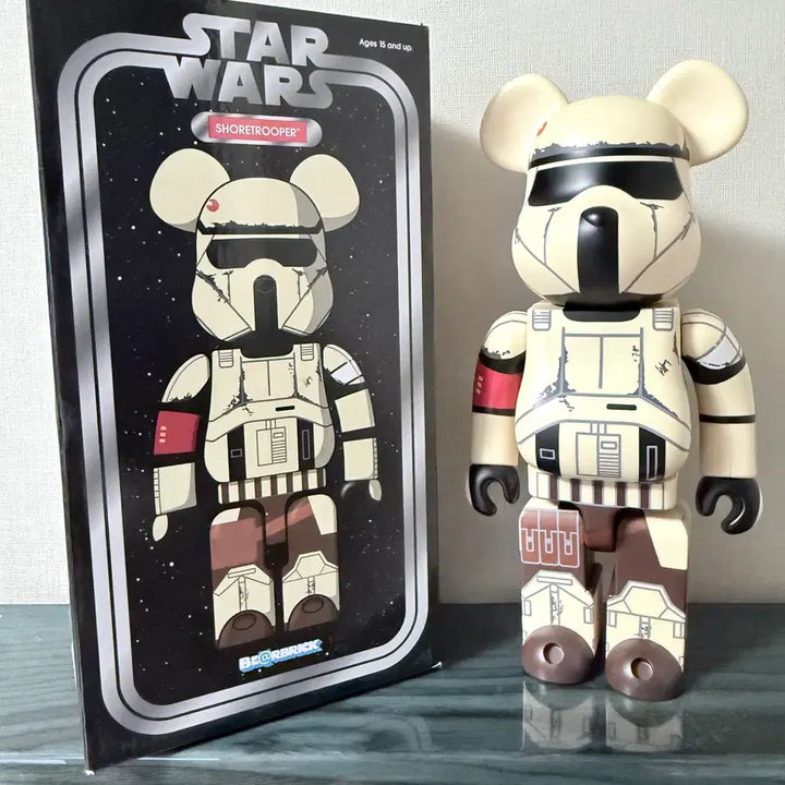 [BUNJANG] Medicom Toy Star Wars BE@RBRICK Shoretrooper 400% / 스타워즈 베어브릭 BE@RBRICK SHORETROOPER 쇼어트루퍼 400%