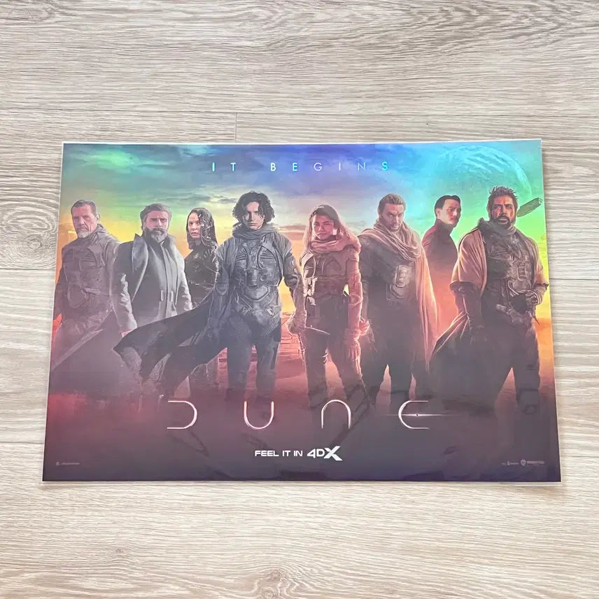 [BUNJANG] Dune: Part One 4DX Hologram Poster / <듄 part 1> 4dx 포스터