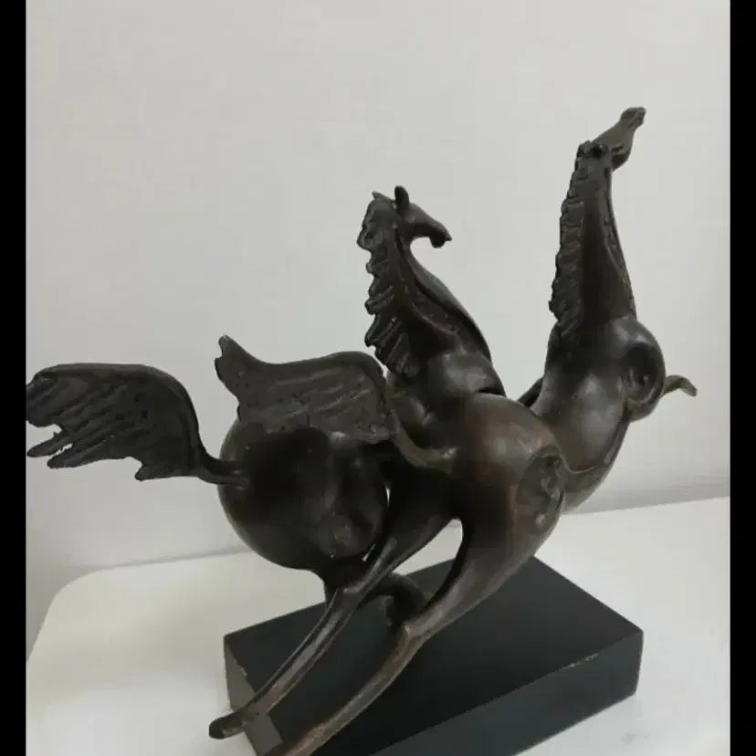 [BUNJANG] Bronze Horse Pair Statue / 청동 말 한쌍 조각상