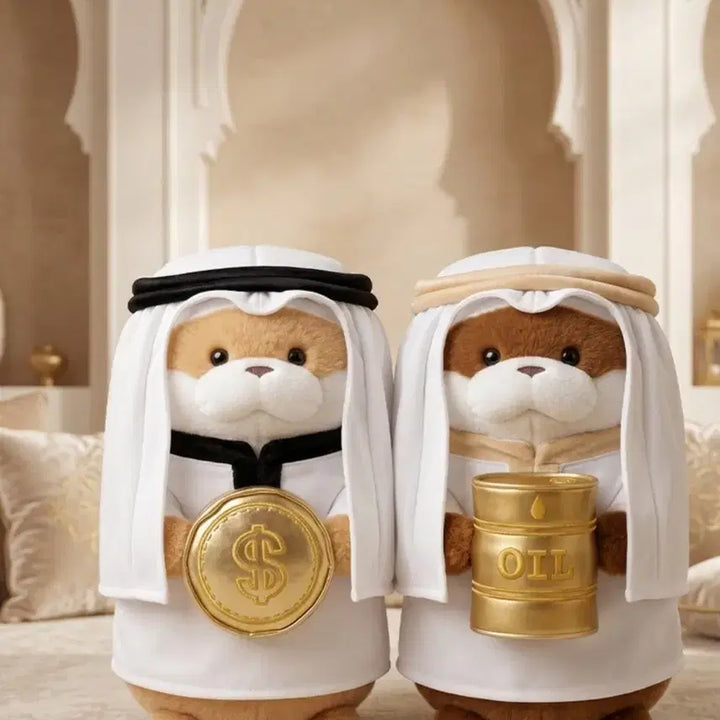 [BUNJANG] Mansuring Woosoochoo-chan Plush Set / (2종 세트)만수링 우소우소짱 인형(새상품)