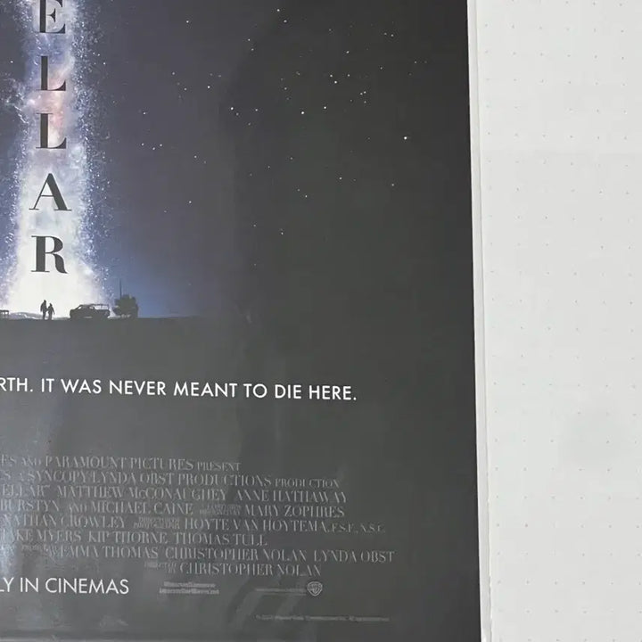 [BUNJANG] Interstellar Masterpiece Exhibition Poster / (박스포장)인터스텔라 마스터피스 기획전 포스터