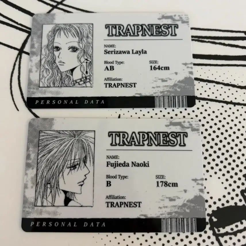 [BUNJANG] NANA Profile Card Layla &amp; Naoki Bundle Set / 나나NANA 프로필 카드 판매 레이라&amp;나오키(일괄)