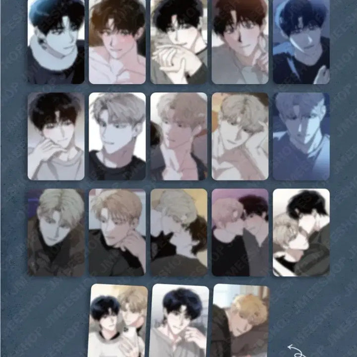 [BUNJANG] High School Salty Heart Memory Package / 열해 컬렉션 포토카드 포카 컬포 18종 드볼 세트