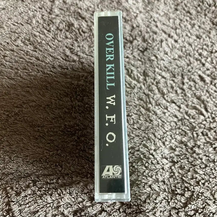 [BUNJANG] Overkill W.F.O. Cassette Tape (Korean License Edition) / 80~90년대 미국의 스래쉬 메탈 밴드 오버킬 정규 7집 W.F.O. 앨범 국내 라이센스 카세트테이프
