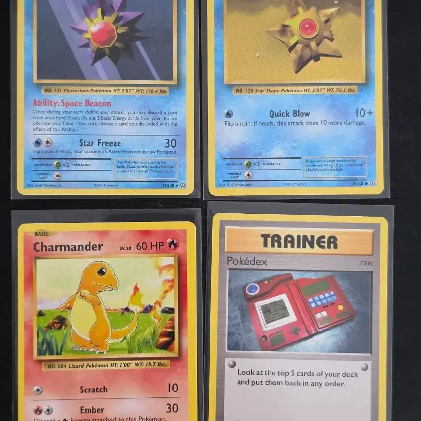 [BUNJANG] Pokemon Cards XY Evolutions English Edition 16-Card Bundle - Charmander Base Set Reprint / 포켓몬카드 XY Evolutions 영문판 16장 일괄 파이리 베이스셋 복각