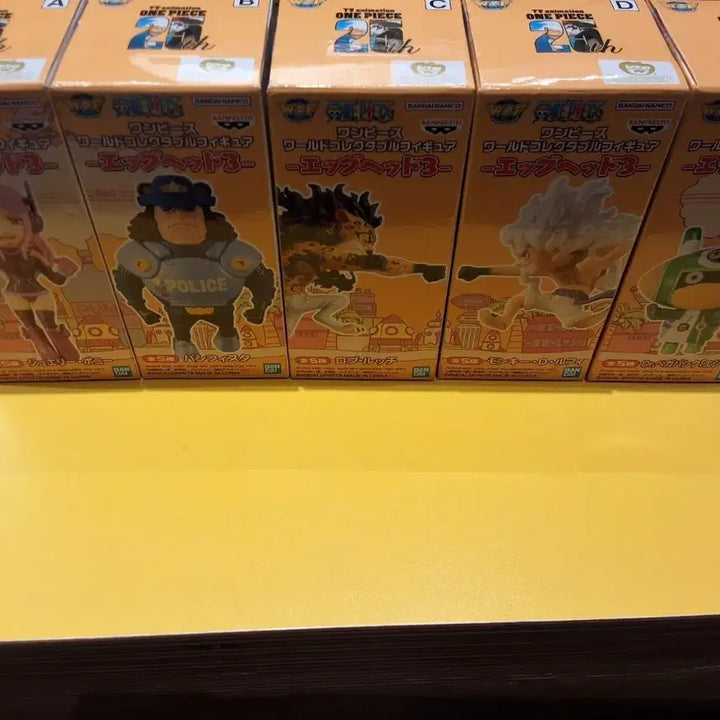 [BUNJANG] One Piece World Collectable Figure Egghead 3 Official 5-Figure Set / 원피스 월드 콜렉터블 피규어 에그헤드3 정품 5종 미개봉 세트 판매합니다