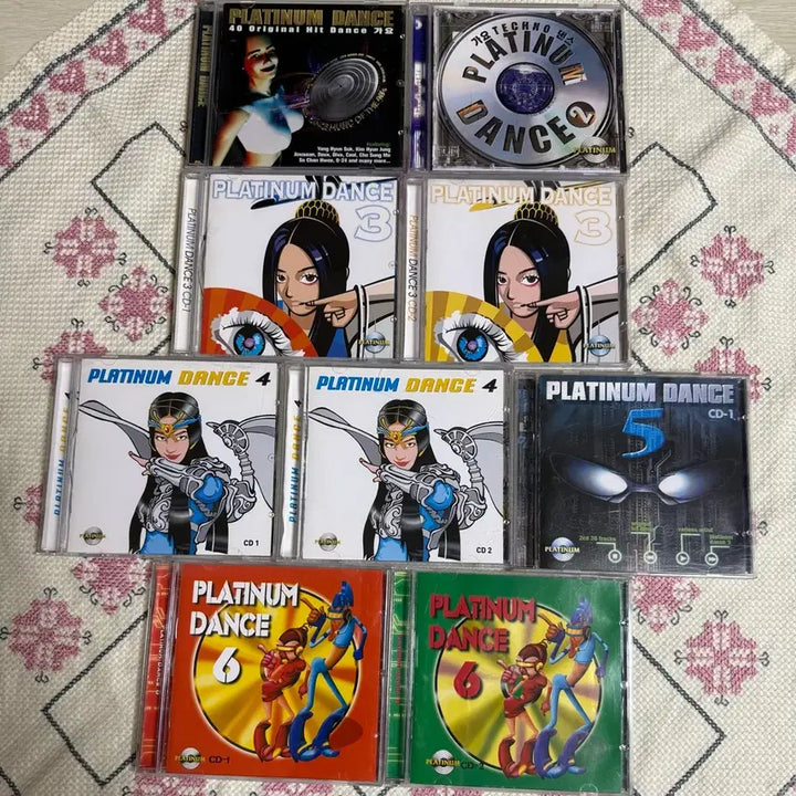 [BUNJANG] Platinum Dance CDs (9 Disc Bundle) / 플래티넘 댄스 시디 9장