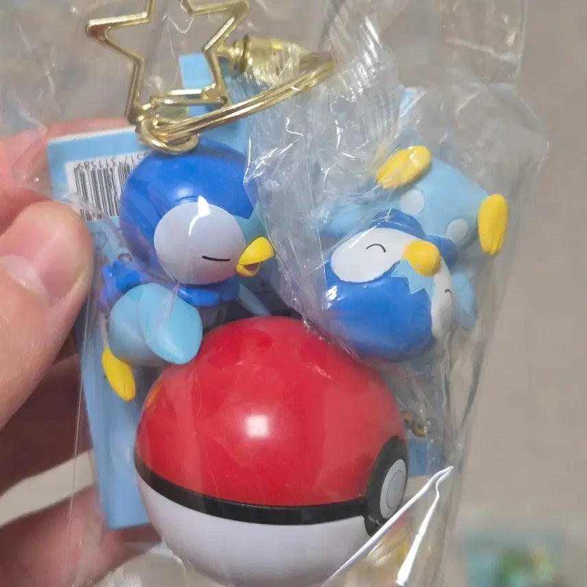 [BUNJANG] Pokemon Figure Keychain Psyduck Set (2 Types) / 포켓몬 피규어 키링 팽도리 2종 세트