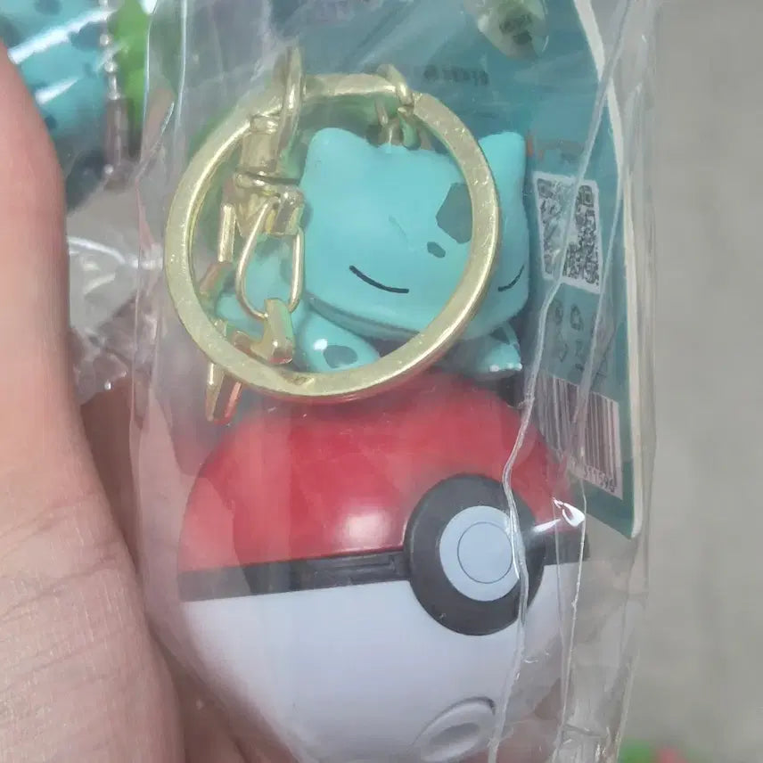 [BUNJANG] Pokemon Figure Gacha Keychain Bulbasaur Evolution Set / 포켓몬 피규어 가챠 키링 이상해꽃 진화세트