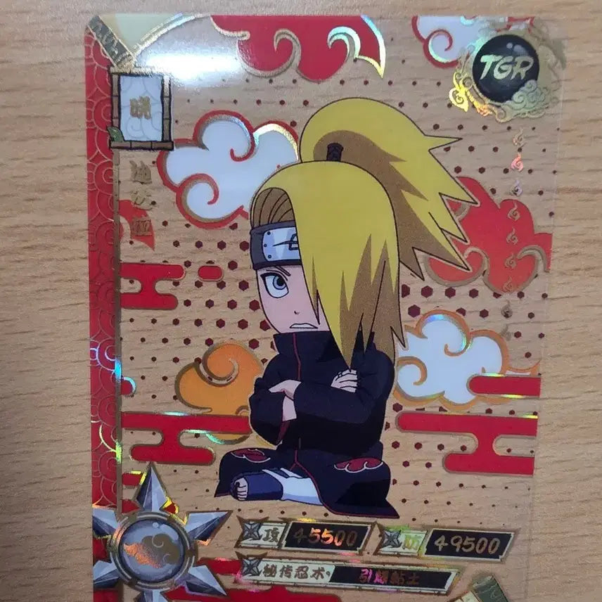[BUNJANG] Naruto Card Akatsuki Deidara NR-TGR-025 / 나루토 카드 아카츠키 데이다라 NR-TGR-025