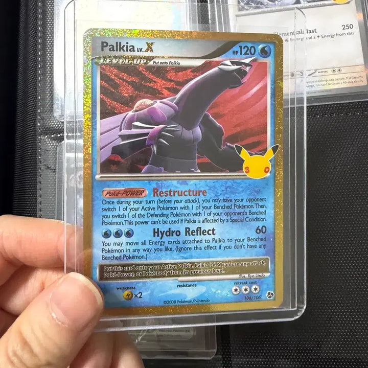 [BUNJANG] Pokemon 30th Anniversary Dialga Card (Reissue) / 30주년 복각 펄기아