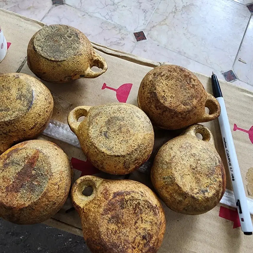 [BUNJANG] Cast Iron Weight (Approx. 0.5kg) / 무쇠주물 추 무게약0.5kg 1개에5000원 8개 남았어요
