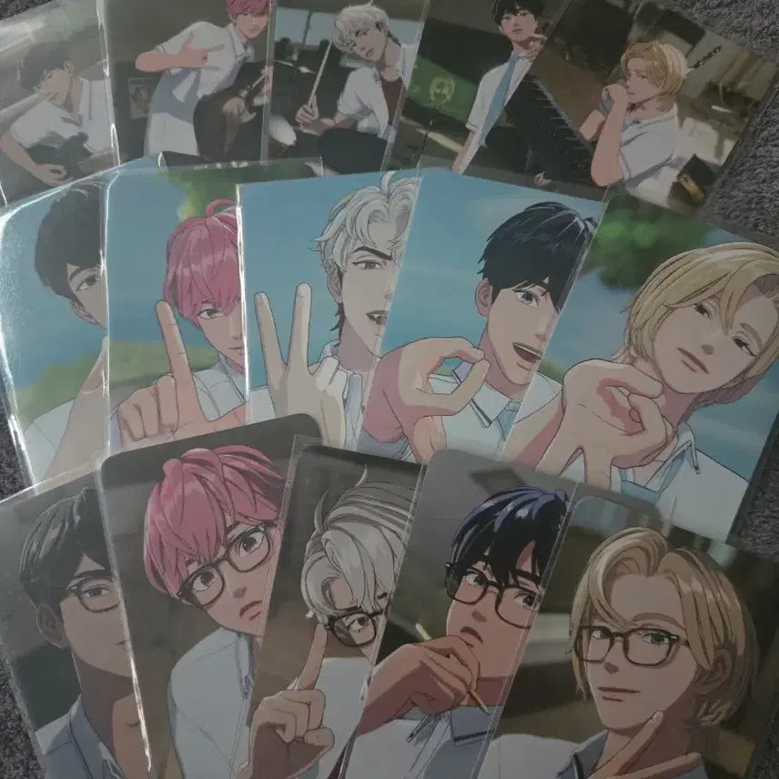 [BUNJANG] Plaverse 6th Summer Lucky Draw Eyewear Photocard Bundle Set / 플레이브 여섯번째여름 미공포 4차 5차 케타포 럭드 안경포카 일괄 양도합니다