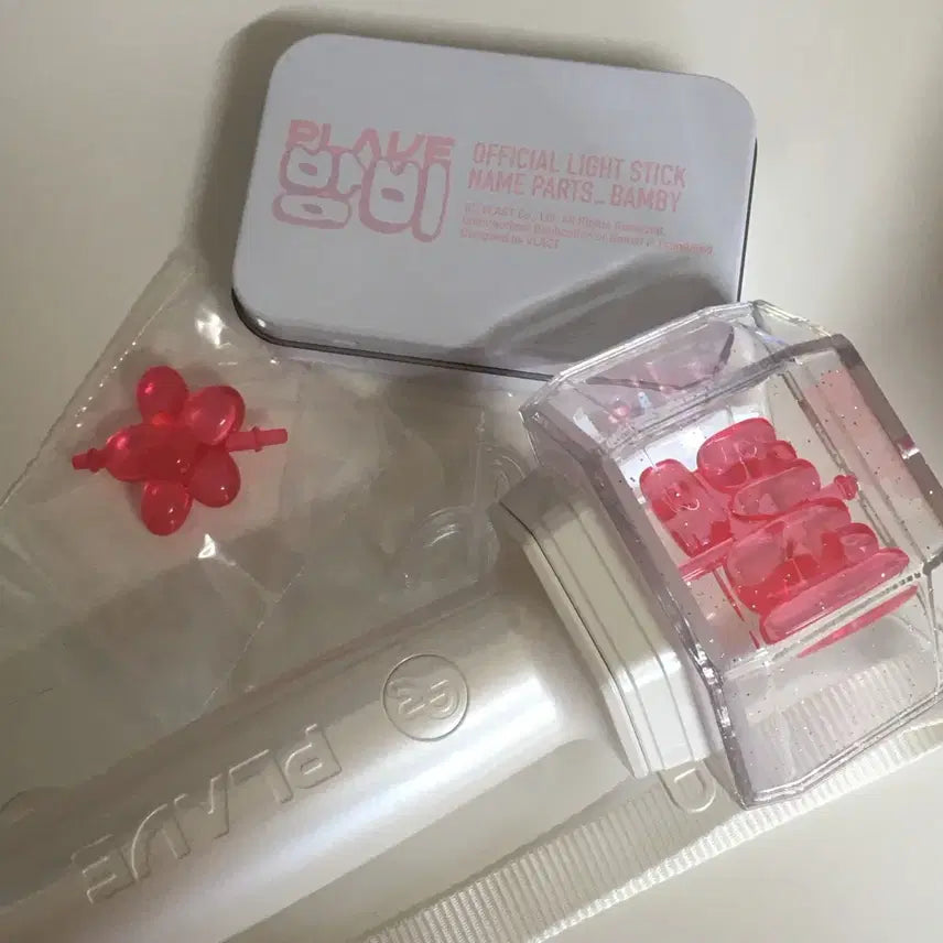 [BUNJANG] PLAVE Official Lightstick Bambi Parts New Version Bundle Set / 미사용 일괄) 플레이브 응원봉 아뵹 밤비 파츠 신버전