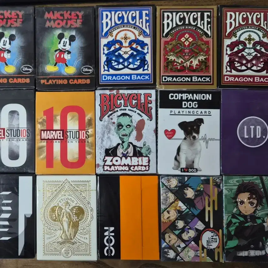 [BUNJANG] Sealed Card Bundle Set (30 Decks) / 미개봉 카드38덱 일괄
