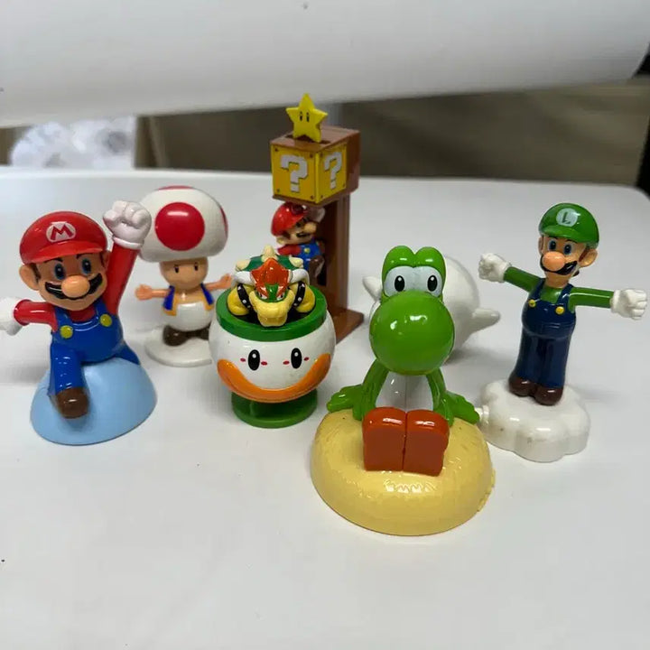[BUNJANG] Vintage Happy Meal Mario Mini Figure Set / 빈티지 해피밀 마리오 미니피규어 셋트
