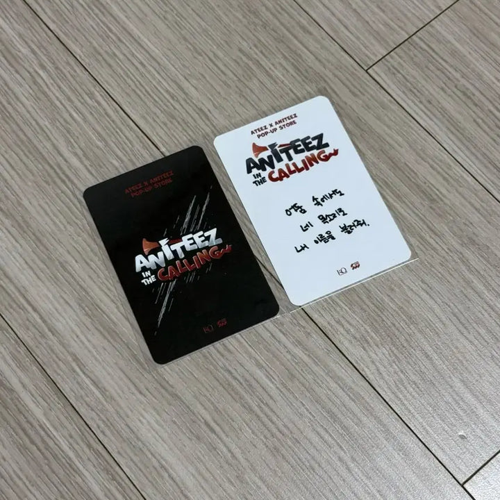 [BUNJANG] Ateez Choi San Photocard / Ateez 에이티즈 애니티즈 최산 포카
