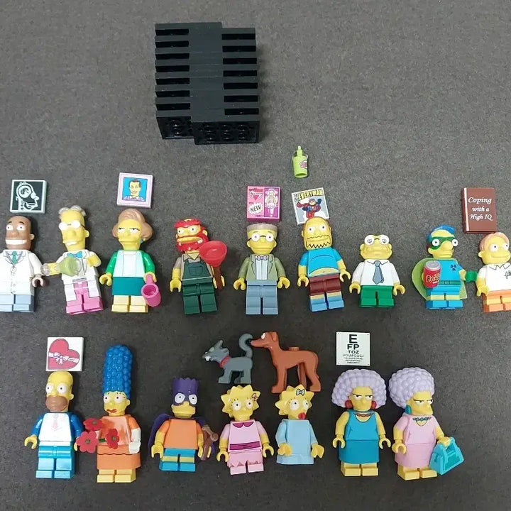 [BUNJANG] LEGO The Simpsons Minifigures Series 2 Bundle Set (16 figures) / 레고 71009 심슨 미니피규어 16개 일괄 판매 (배송비 포함)