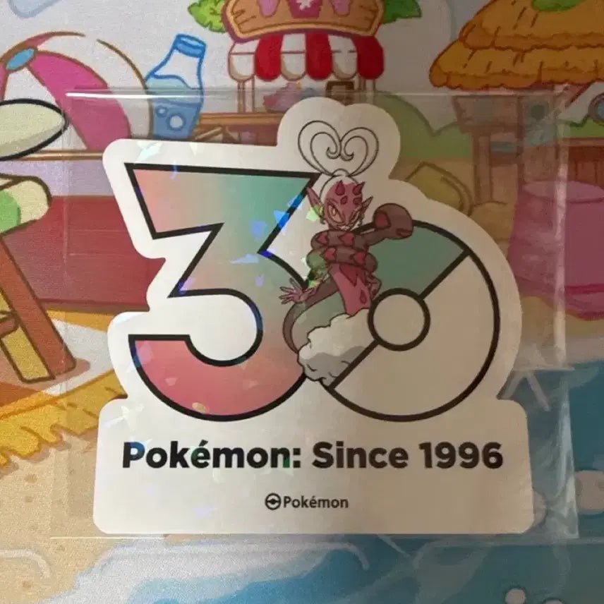 [BUNJANG] Pokemon 30th Anniversary Sticker - Loveless / 포켓몬스터 30주년 스티커 - 러브로스
