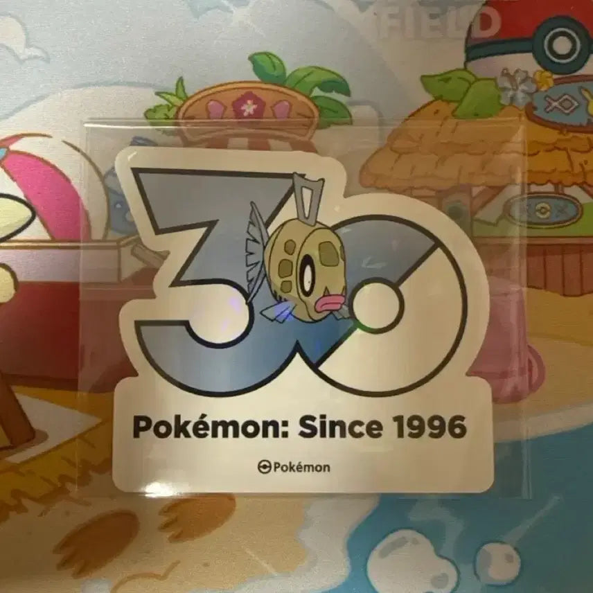 [BUNJANG] Pokemon 30th Anniversary Sticker - VINTINA / 포켓몬스터 30주년 스티커 - 빈티나