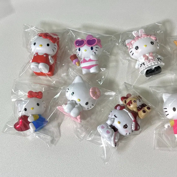 [BUNJANG] Hello Kitty Gacha Figure Bundle Set / 헬로키티 가챠 피규어 일괄 판매