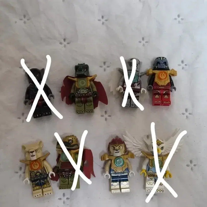 [BUNJANG] Lego Chima Figures 4 Types / 레고 키마 피규어 4종