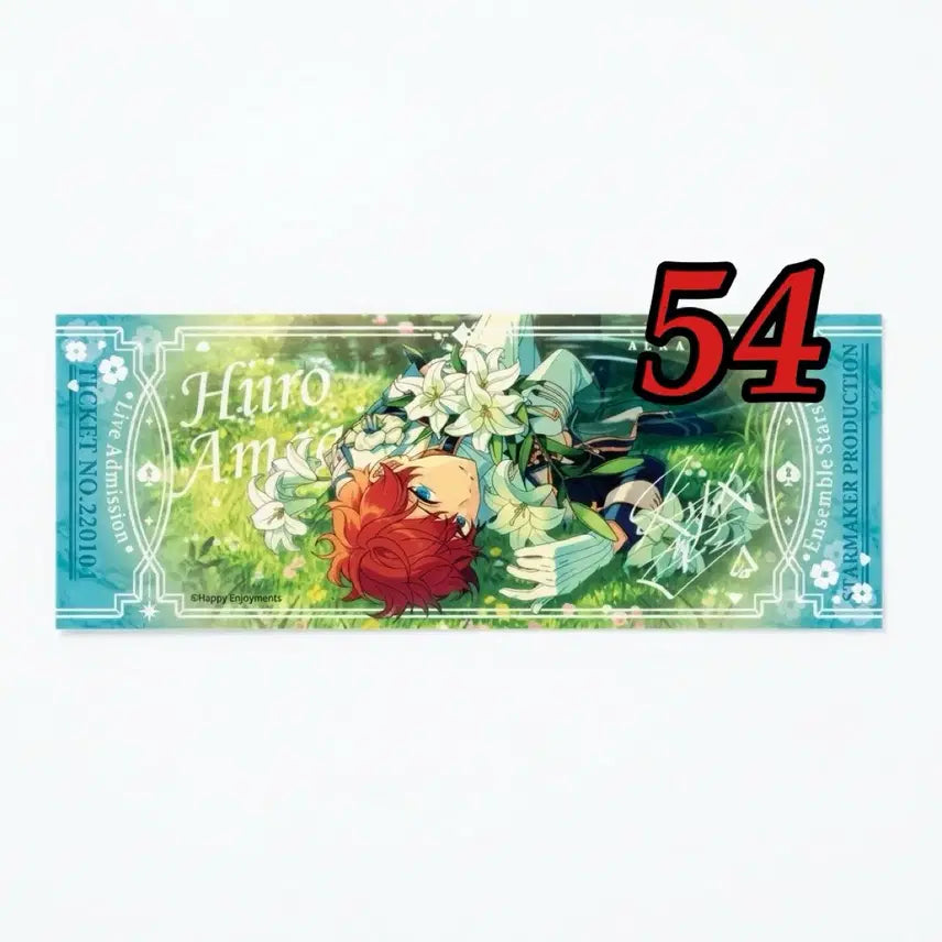 [BUNJANG] Amagi Hiiro Aurora Ticket Bundle Set (54 pcs) / (54장) 아마기 히이로 오로라 티켓 일괄