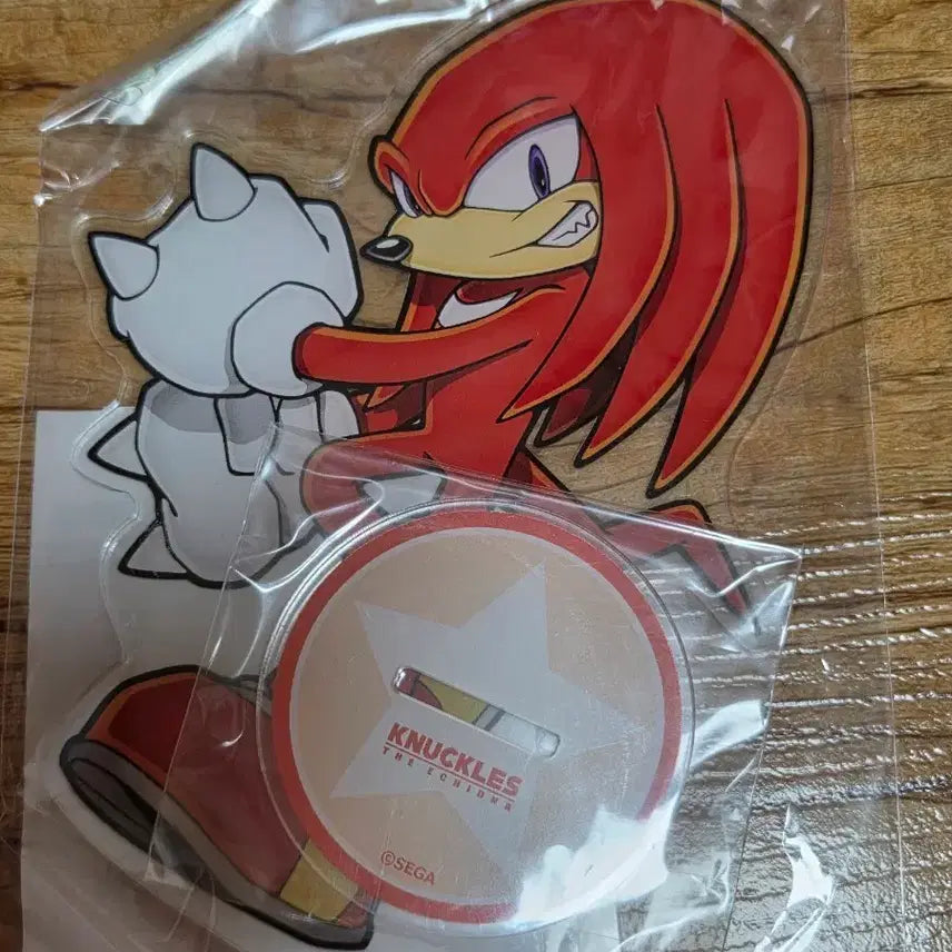 [BUNJANG] Sonic the Hedgehog Knuckles Basic Series Acrylic Stand / 소닉 더 헤지혹 너클즈 베이직 시리즈 아크릴 스탠드