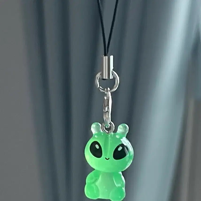 [BUNJANG] Park Ji Hoon Alien Keyring / 박지훈 외계인 키링 핸드폰고리