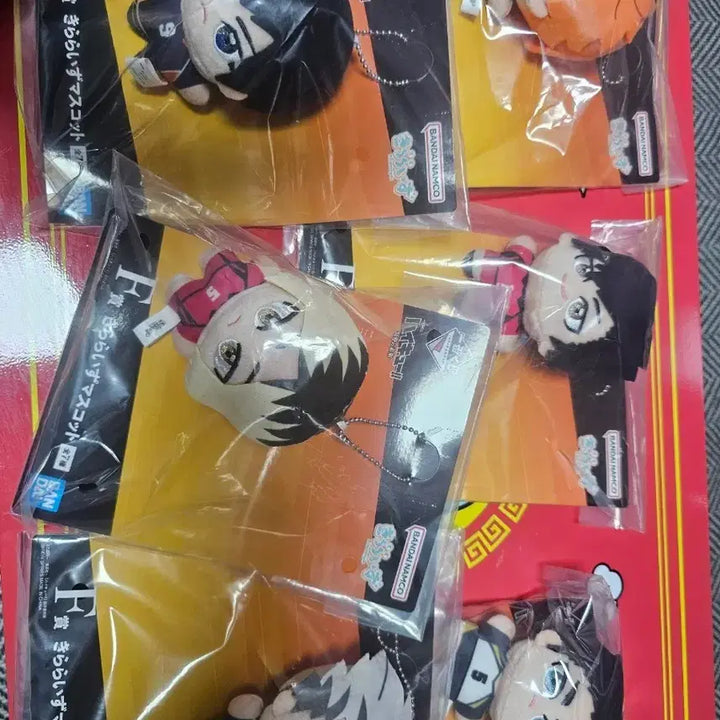 [BUNJANG] Haikyuu!! F Prize Plush Set (6 types) / 하이큐 F상 누이 6종