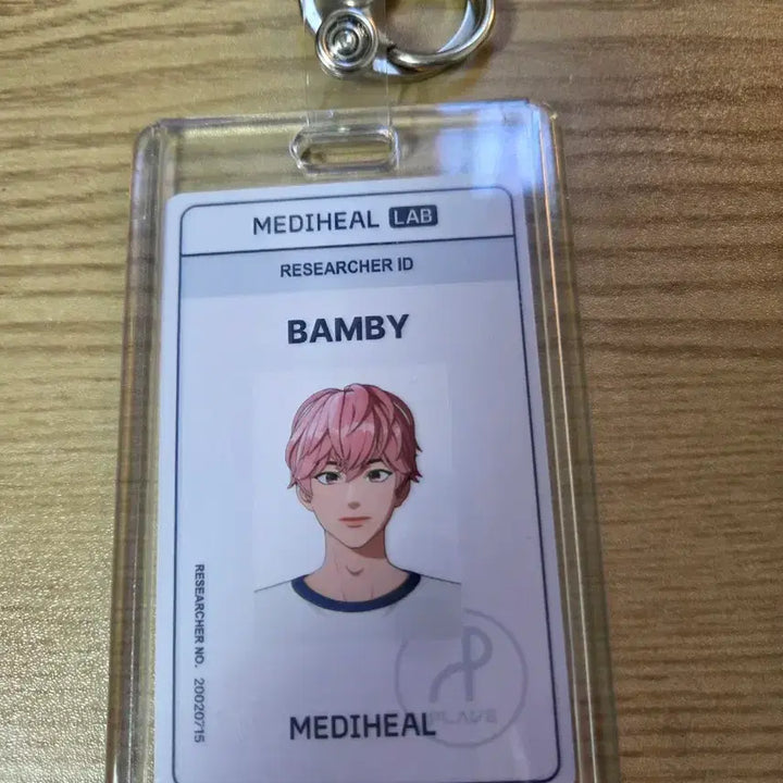 [BUNJANG] PLAVE Bambi Mediheal Researcher ID Card / 플레이브 밤비 메디힐 사원증(연구원증)