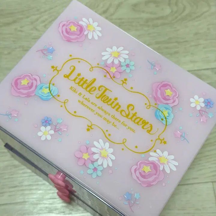 [BUNJANG] 2000 Little Twin Stars 3-Tier Drawer Organizer Chest / 2000 고전 키키라라 리틀트윈스타 3단 서랍 정리함 체스트