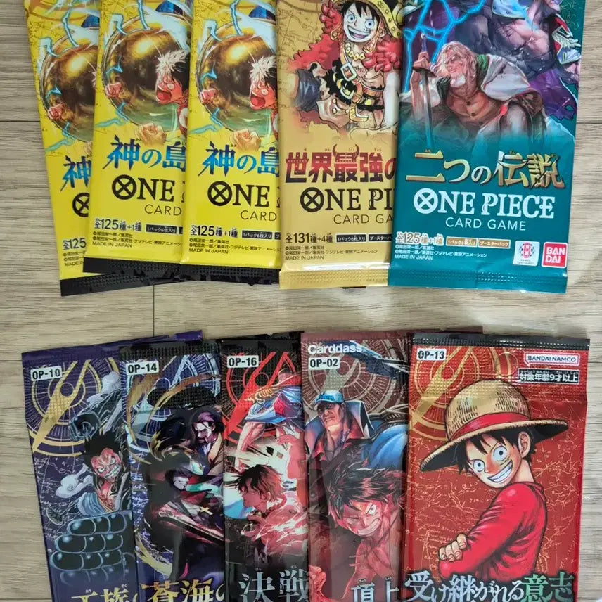 [BUNJANG] One Piece Card Pack (Sealed) / 일판 원피스 카드팩 미개봉 팝니다