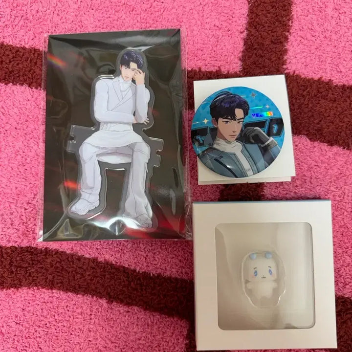 [BUNJANG] PLAVE MumeMiMu Cable Protector Bundle Set (Sealed) + Kon MD Acrylic Stand + Kalpatu Can Badge / 일괄 미개봉) 플레이브 므메미무 몌무 케이블 프로텍터+ 콘MD 아크릴 스탠드 + 칼파투 캔뱃지